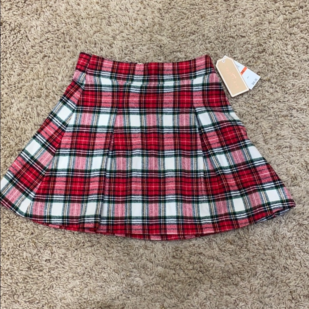 High waisted skater skirt